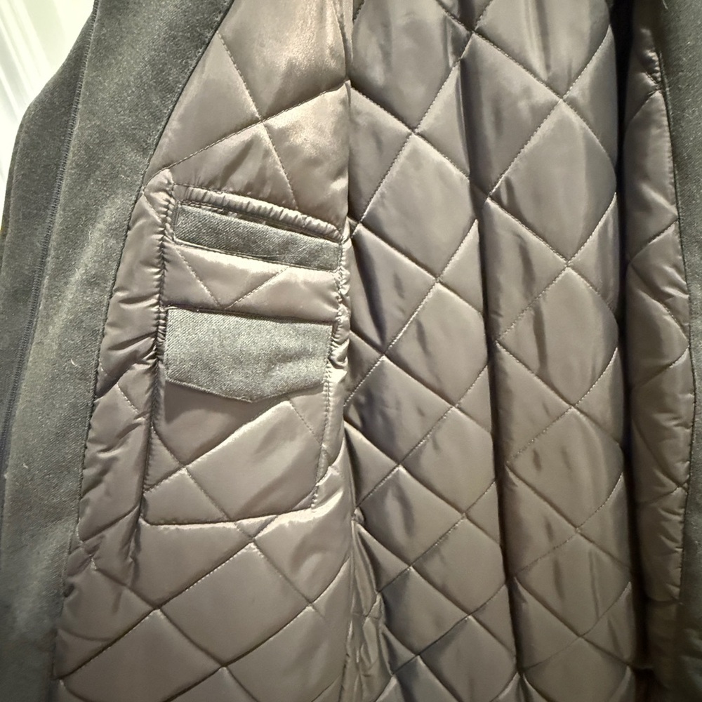 Merrell Jacket With Orange Logo Patch On Charcoal… - image 6